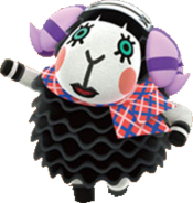 animal crossing sheep plush