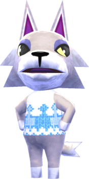 animal crossing wolf plush